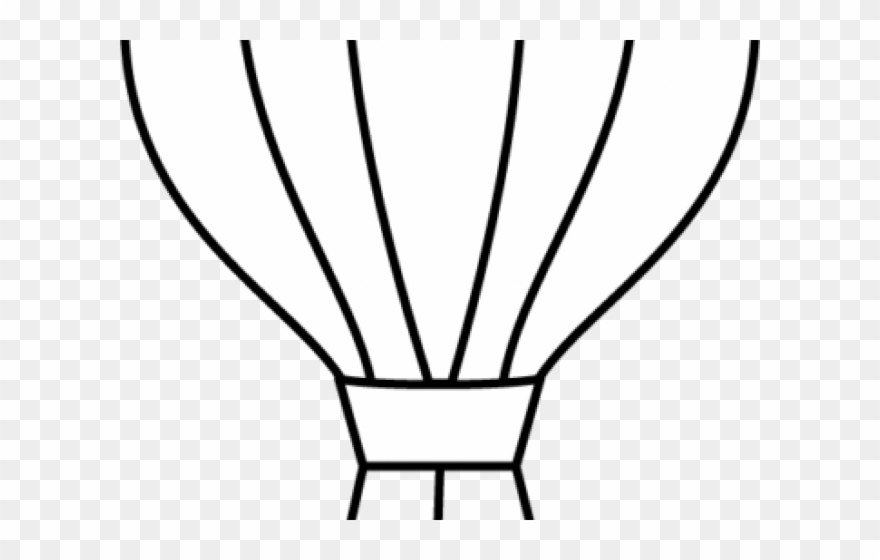 Hot Air Balloon Clipart Sketch - Hot Air Balloon - Png Download