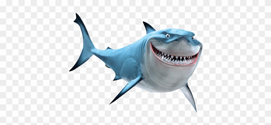 Finding Nemo Marlin Bruce Pixar Clip Art - Bruce Finding Nemo Png Transparent Png
