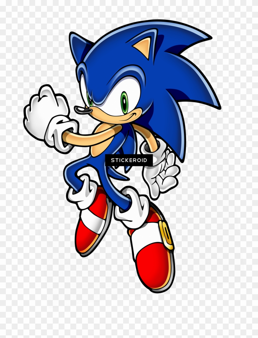 Sonic The Hedgehog - Sonic The Hedgehog Pointing Clipart