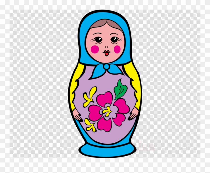 Matryoshka Doll Drawing - Clip Art - Png Download