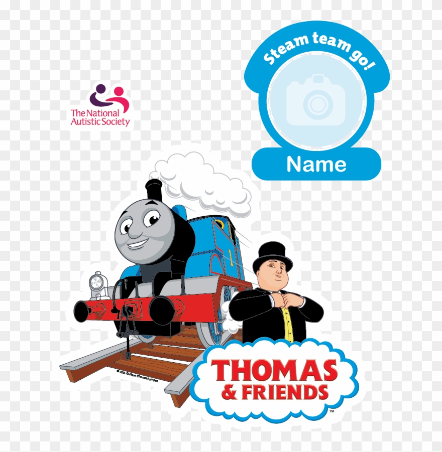Thomas The Tank Engine T-shirt - National Autistic Society Thomas Tank Engine Clipart