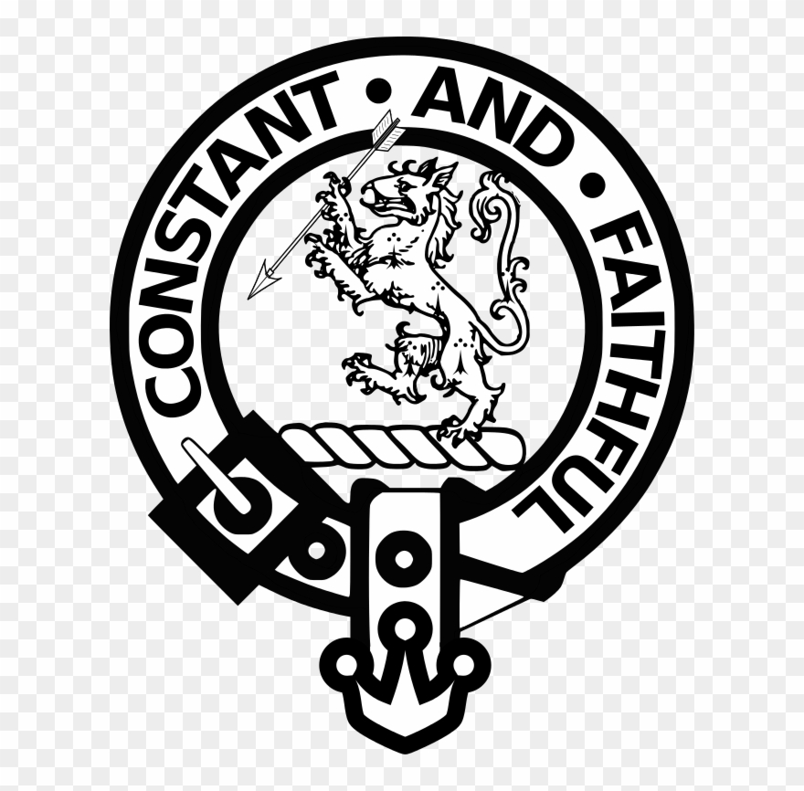 Clan Macqueen/clan Revan-constant And Faithful - Lamont Clan Clipart
