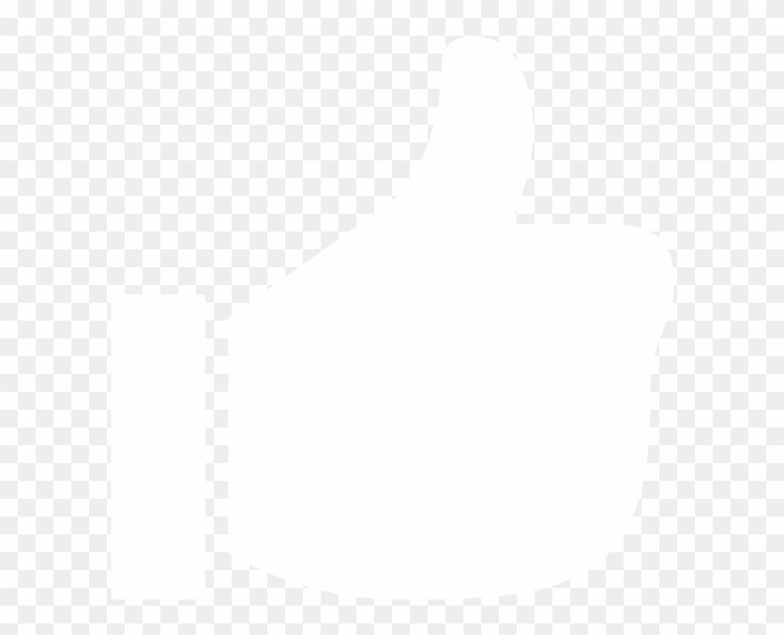 Icon 02 - - Thumbs Up Icon White Clipart