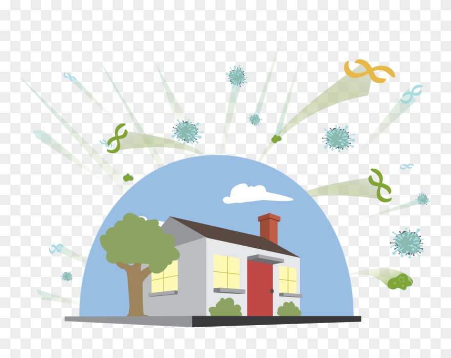 Five Quick Tips To Keep Your Family Healthy - House Clipart