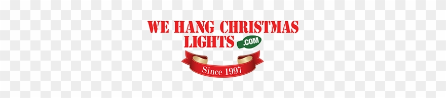 We Hang Christmas Lights - We Hang Christmas Lights Logo Clipart