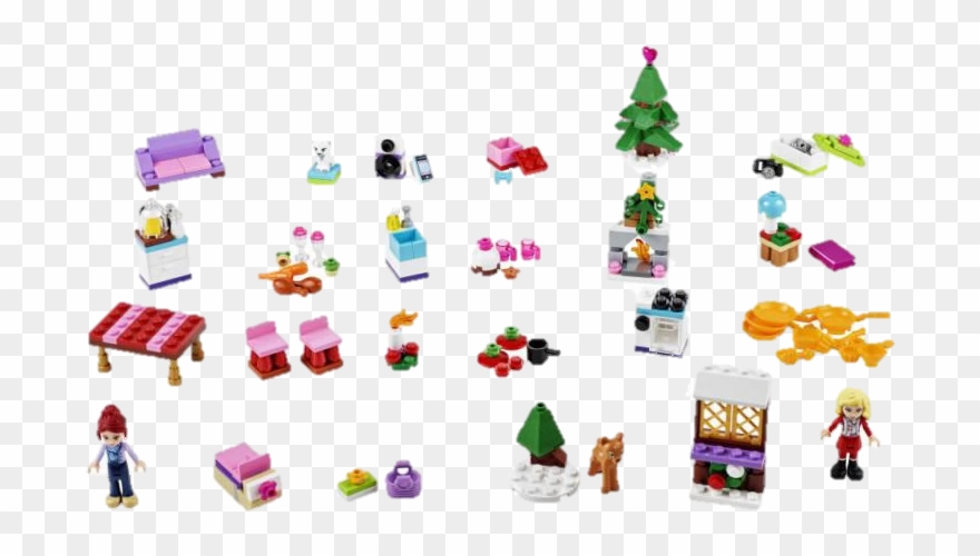 41040 Lego® Friends Advent Calendar - Lego Friends Kalendarz Adwentowy 2018 Clipart