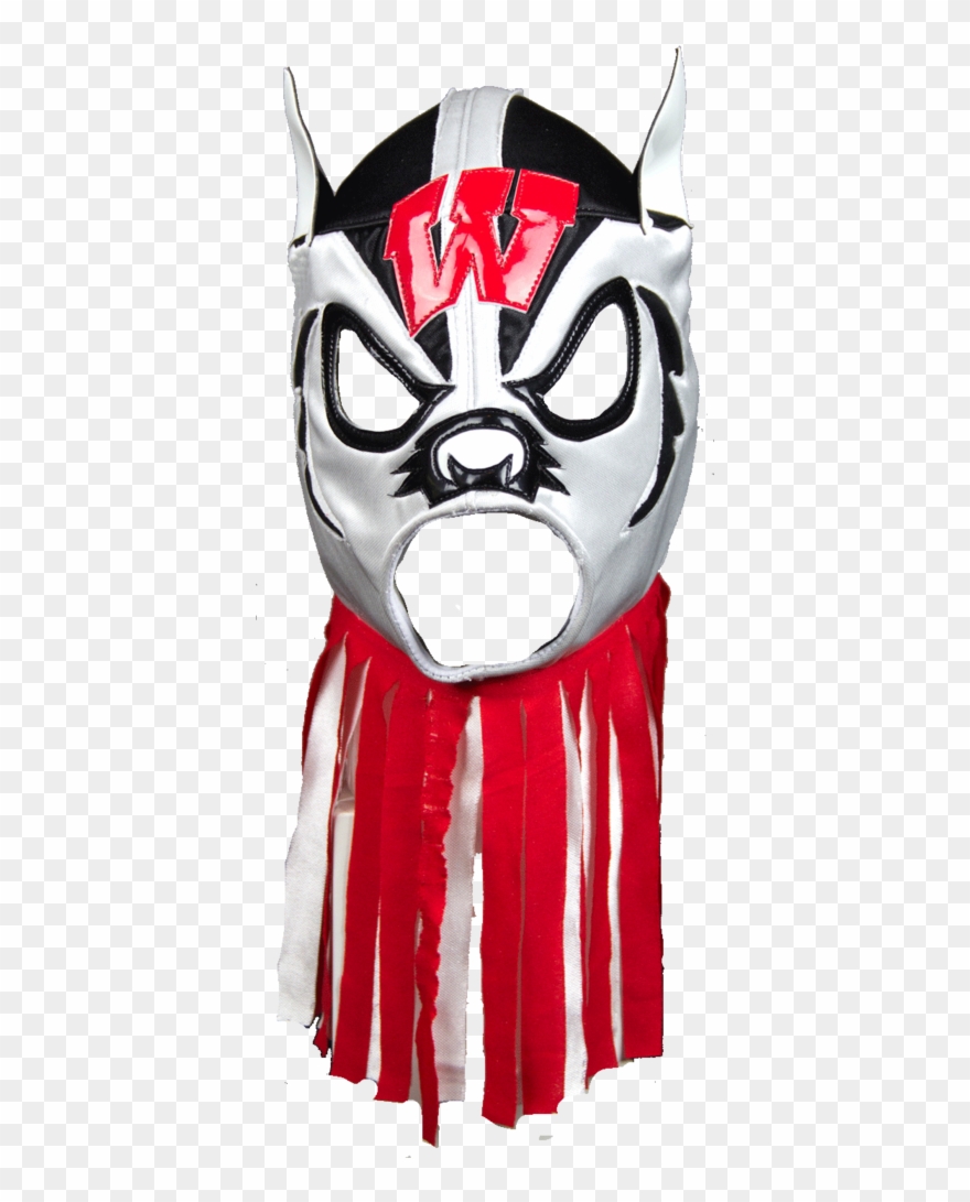 University Of Wisconsin - Face Mask Clipart
