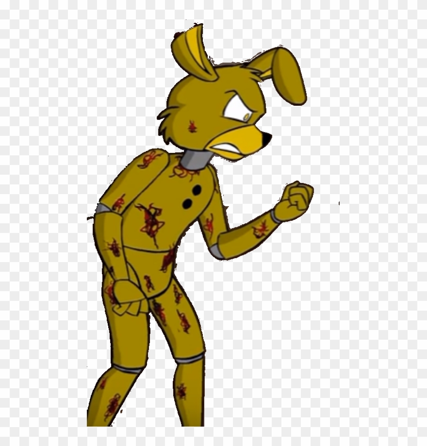 Report Abuse - Springtrap Tony Crynight Transparent Clipart