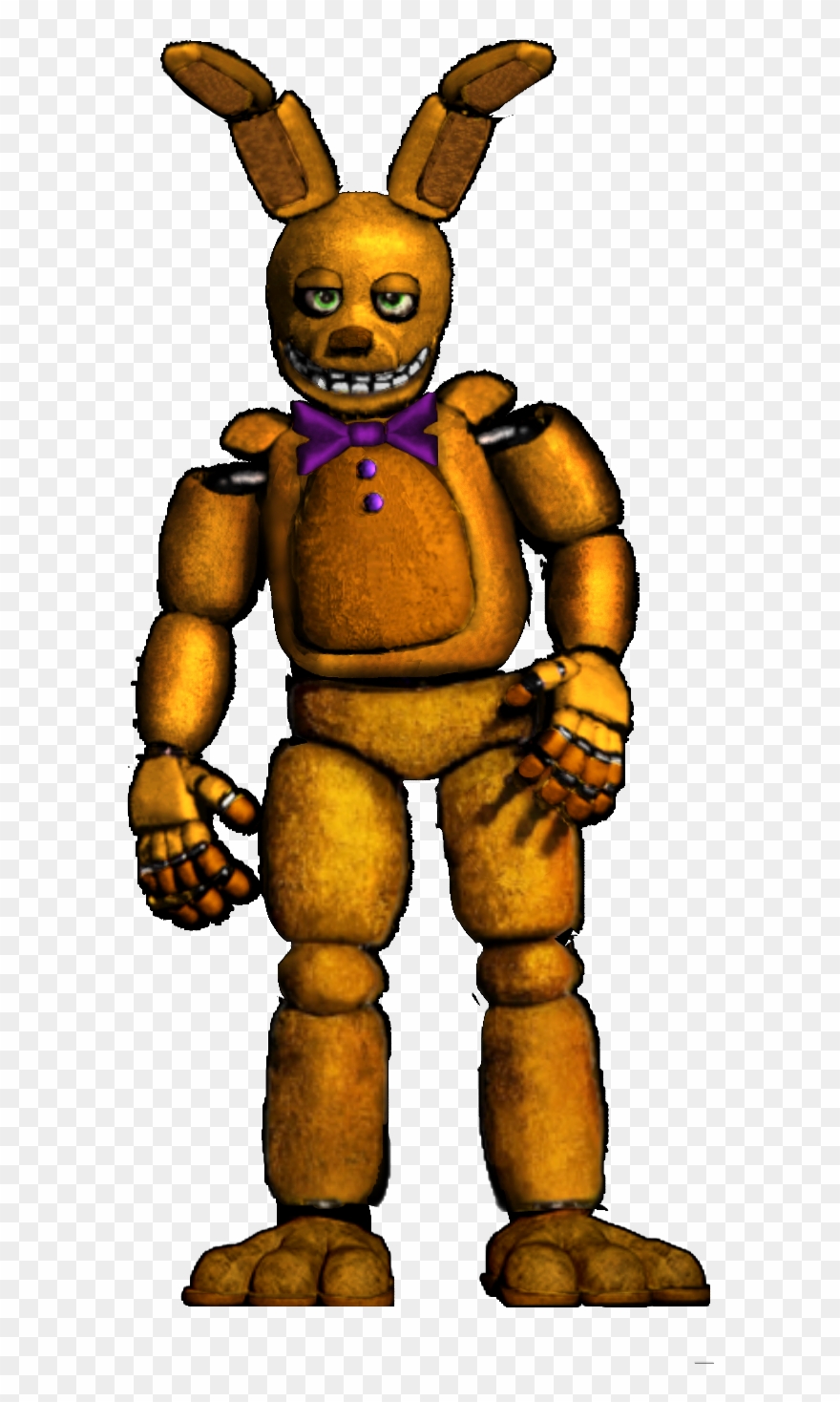 Fixed Springtrap / Springbonnie V - Spring Bonnie No Background Clipart