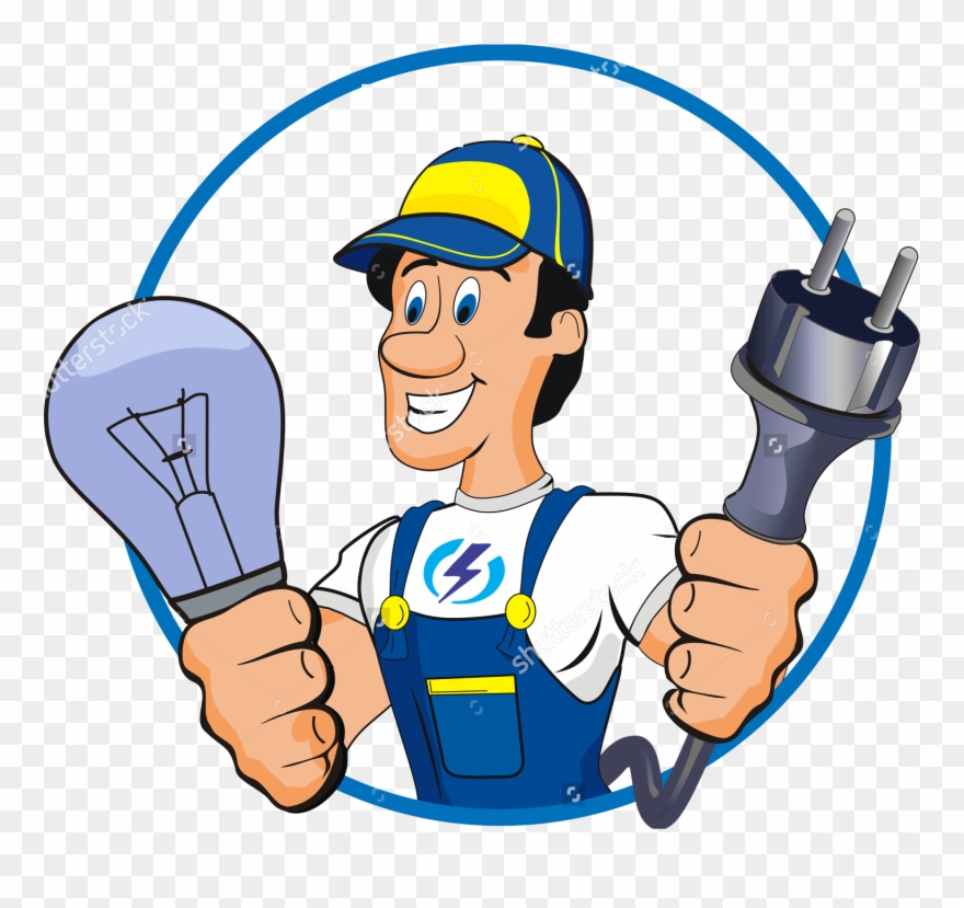 Picture Freeuse Eletricista Na Regi O De Osasco Fale - Imagen De Electricista Animado Clipart
