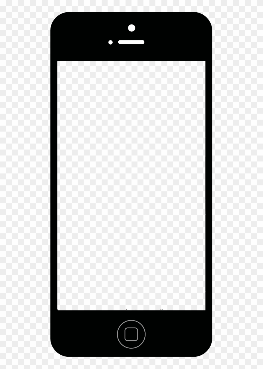 The Bitsofcode Pwa - Mobile Blank Frame Logo Clipart