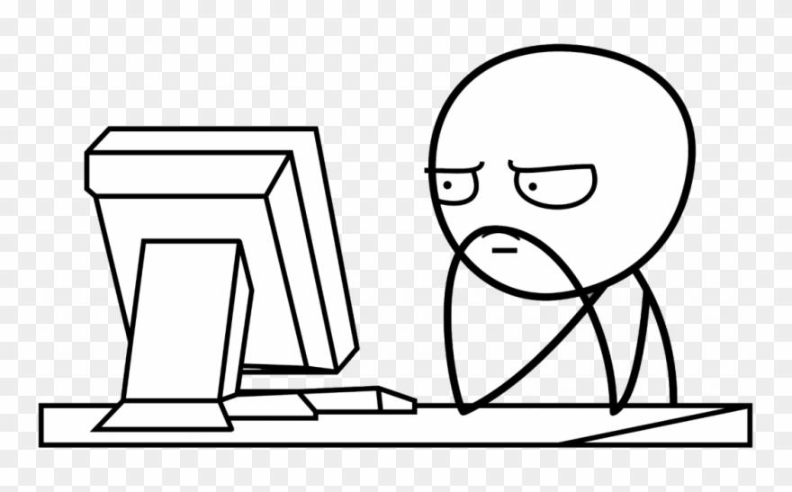 Good Things Come To Those Who Wait 43 Days - Computer Meme Clipart