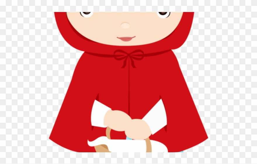 Hood Clipart Cute - Little Red Riding Hood Clip Art - Png Download