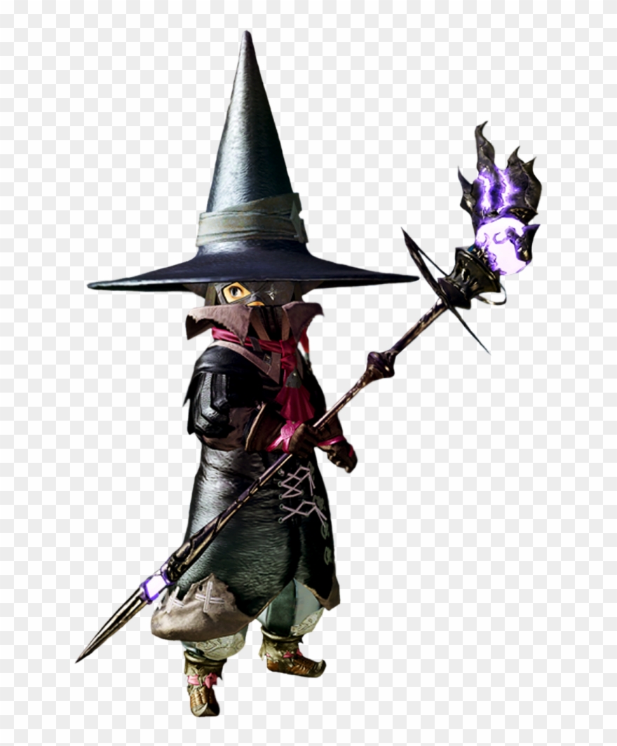 The Final Fantasy Wiki Has More Final Fantasy - Final Fantasy Black Mage Png Clipart