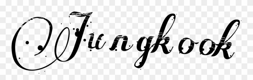 Nombre De Jimin En Letras Clipart