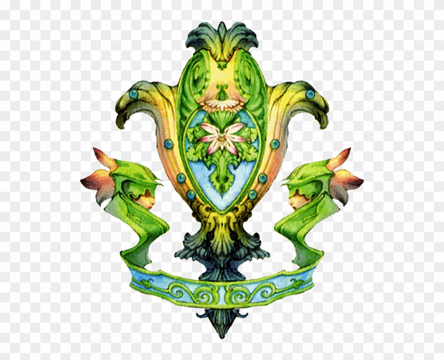 Ff4dscresttroia - Fantasy Coat Of Arms Png Clipart