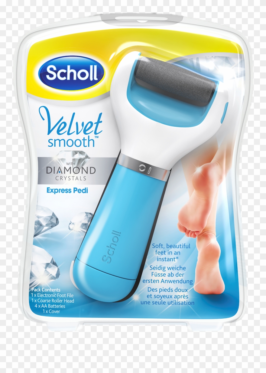 Scholl Velvet Smooth™ Express Pedi - Scholl Velvet Smooth Diamond Crystals Pedi Clipart