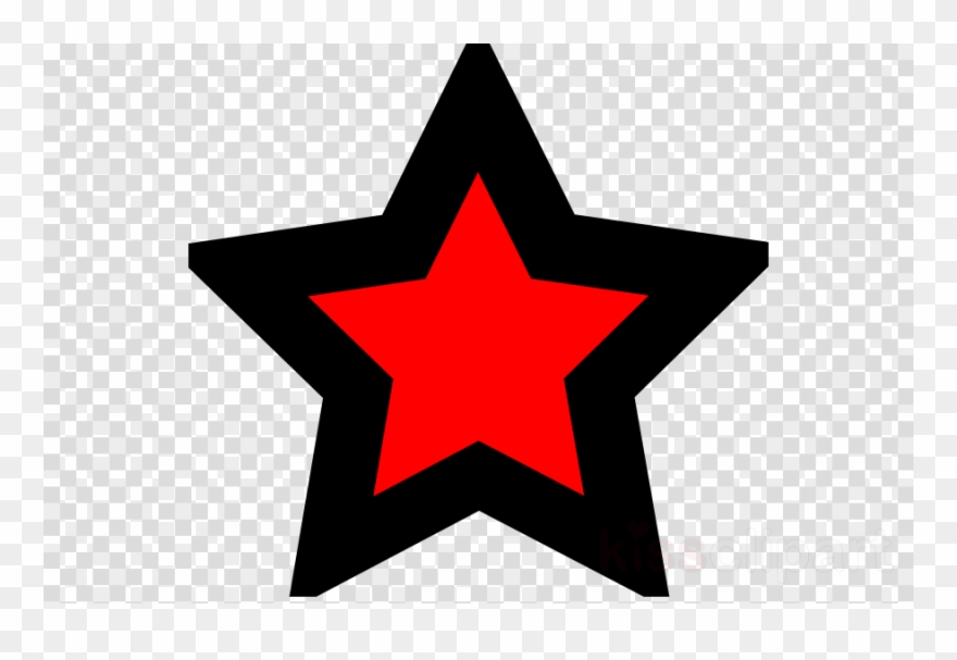 Red Star Clipart Clip Art - Star Icon Transparent Background - Png Download