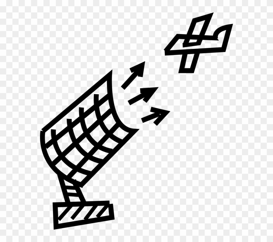 Vector Illustration Of Airport Radar Object Detection - Pumpkin Clipart