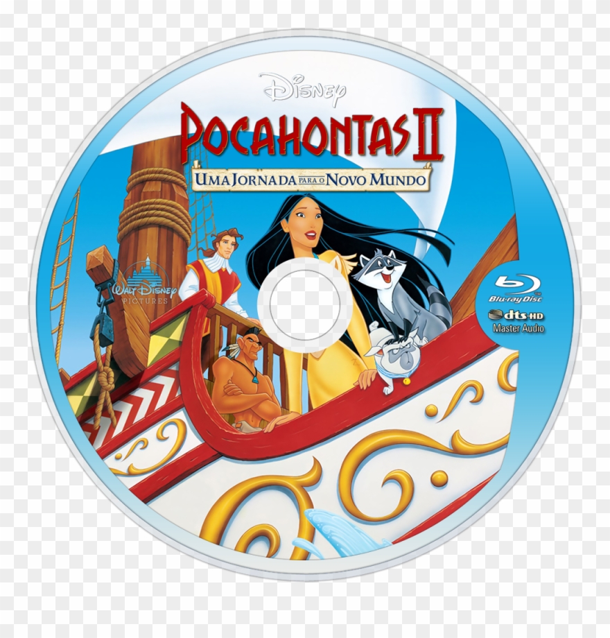 Journey To A New World Bluray Disc Image - Various Artists / Pocahontas Ii: Journey To A New World Clipart