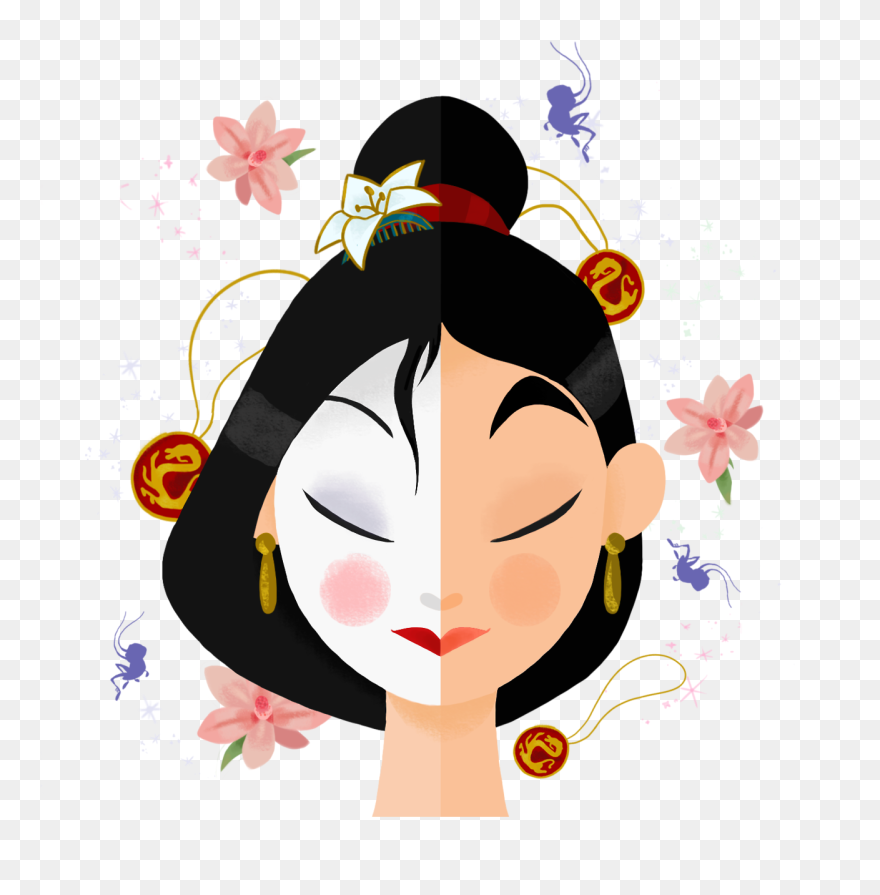 The Flower That Blooms In Adversity Is The Most Rare - Disney Princess Portrait Png Clipart