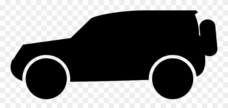 Van Wagon Or Waggon Side View Silhouette Svg Png Icon - Icono Camioneta Png Clipart