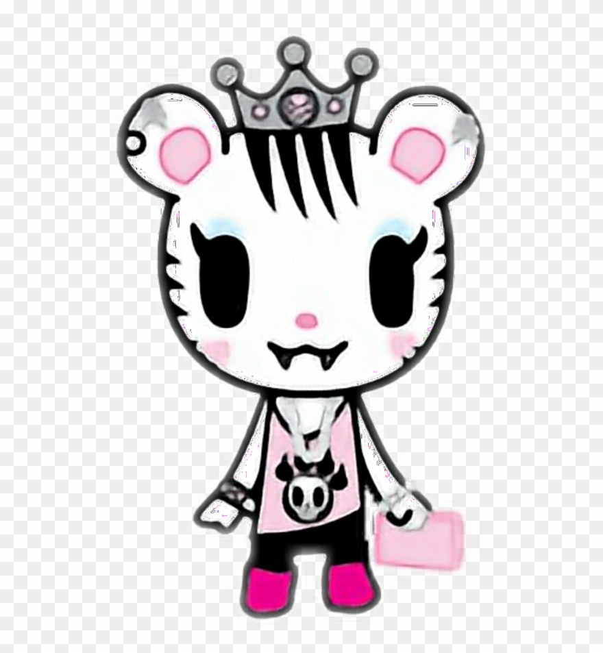 Tiger Pink Sweet Queen Tokidoki Kawaii - Tokidoki Clipart