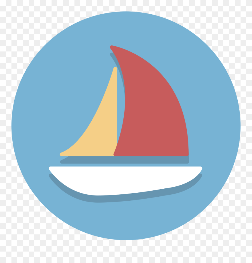 Flatboat - Boat Icon Clipart