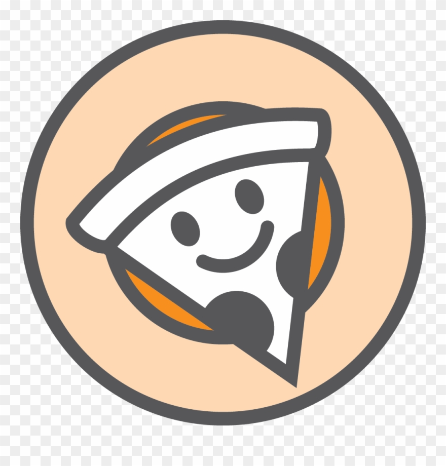 Pizza 4c Icon - Illustration Clipart