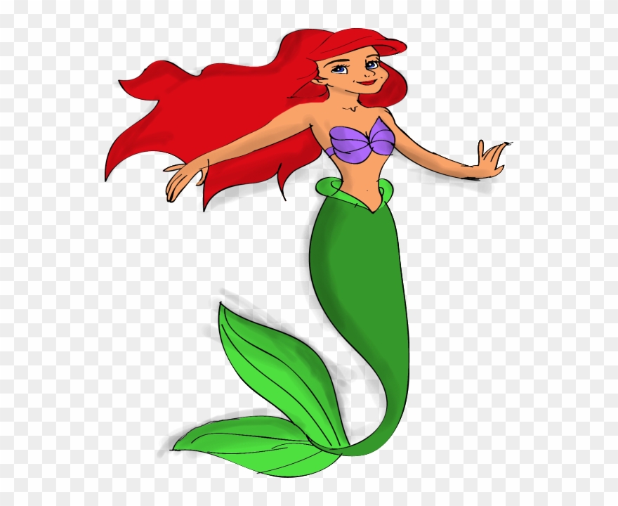 Queen Athena And King Triton Koningin Athena En Koning - Cartoon Clipart