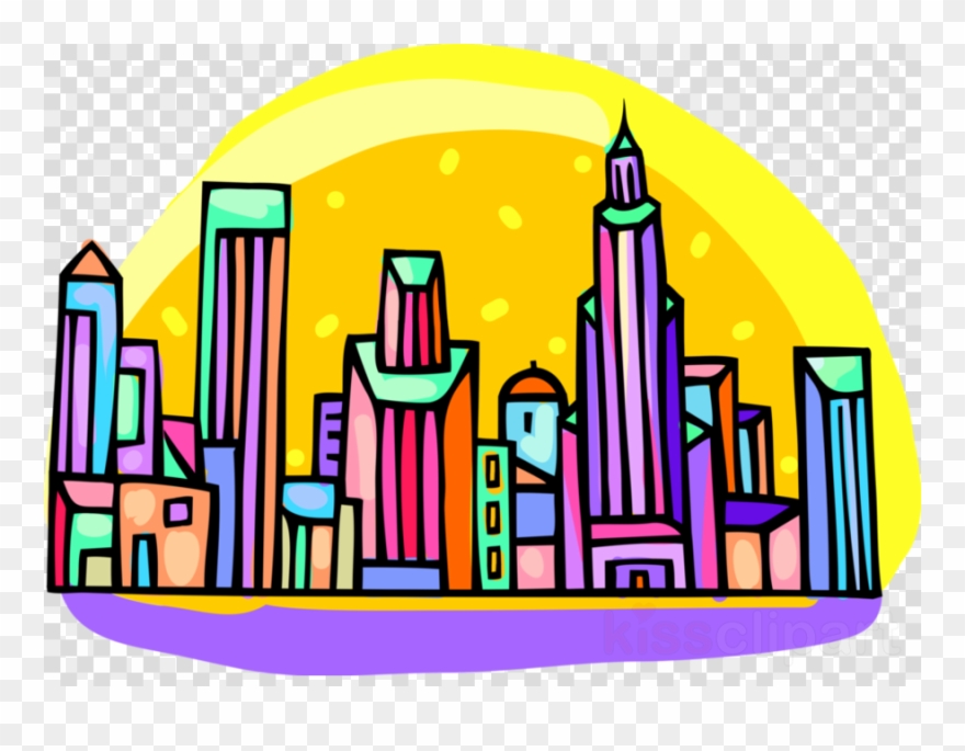 City Scene Clipart Clip Art - City Scene - Png Download
