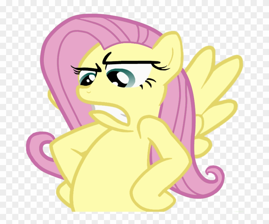 Fluttershy Is Disappointed By Mast3rlinkx-d376a9t - My Little Pony Clipart