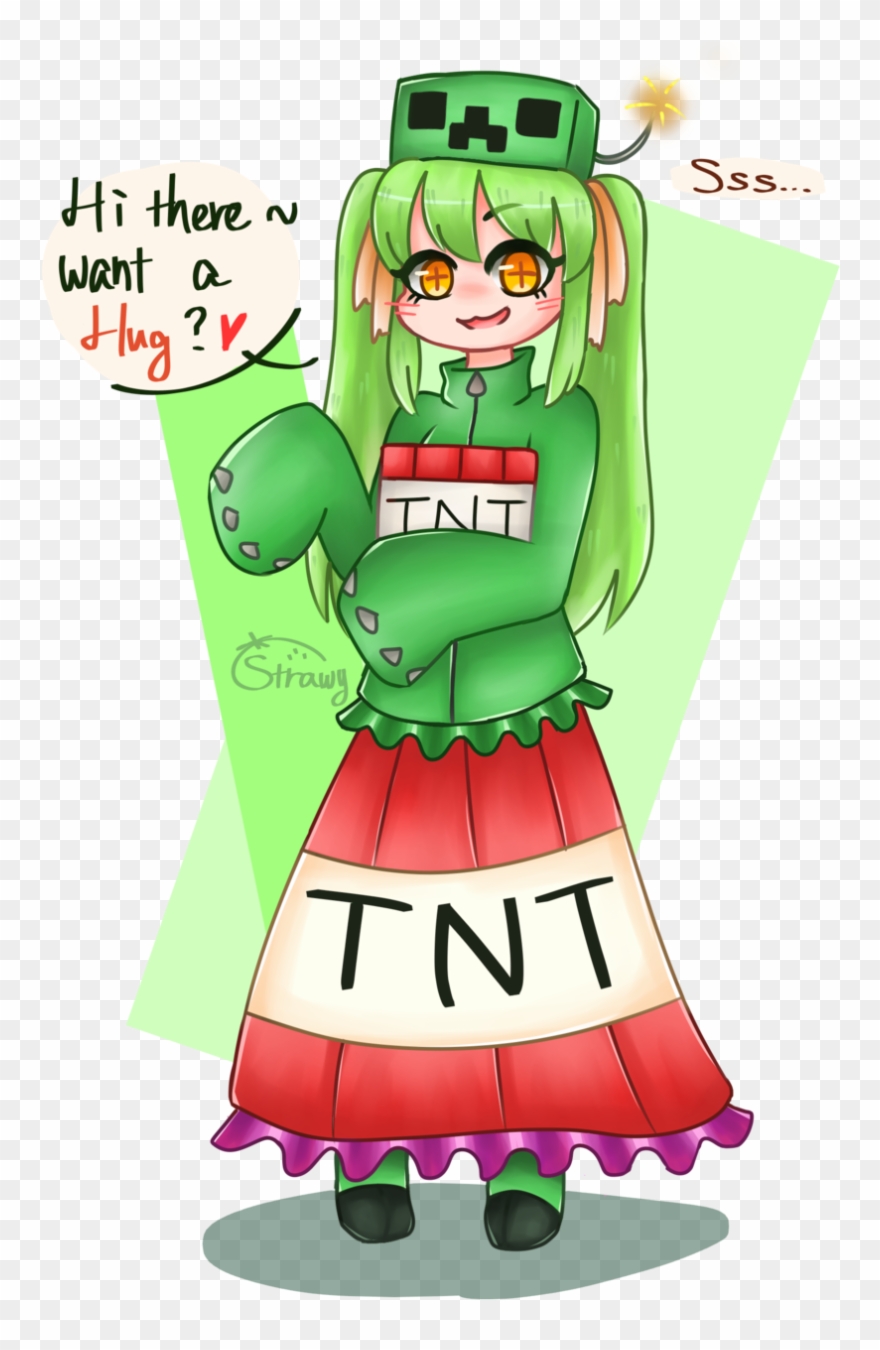 Creeper Chan ~ - Minecraft Clipart