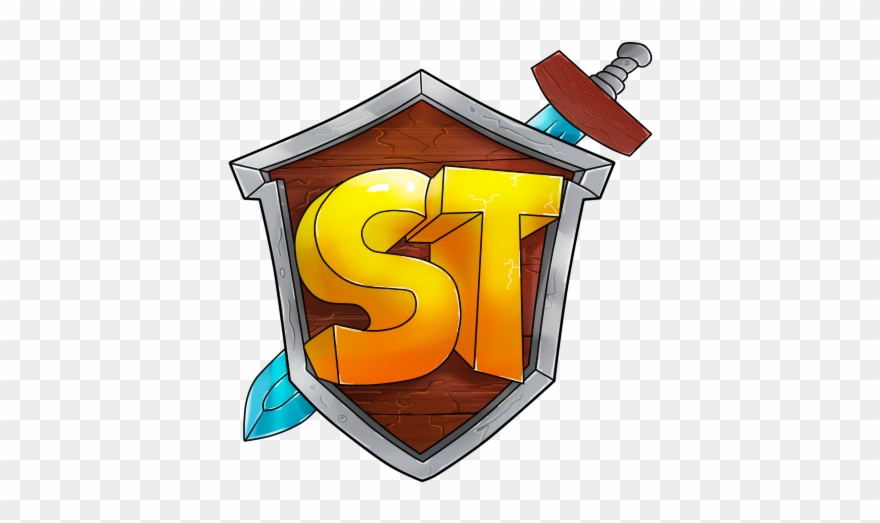 Drawn Minecraft Drawn Logo - Minecraft Shield Logo Clipart