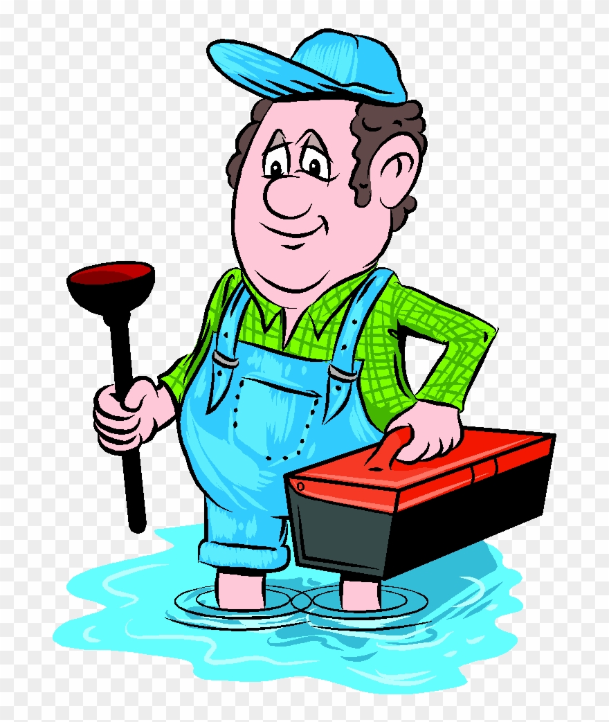 You Bought Your New House, Put In New Carpet And Just - Plumber Clipart
