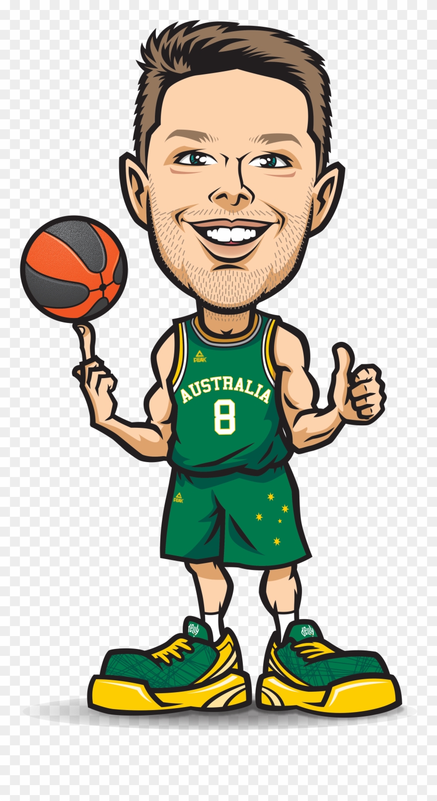 Ba Matthewdellavedova Final - Aussie Hoops Clipart