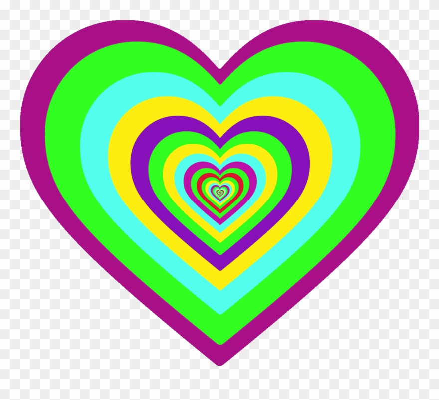 I Love You Hearts Sticker - Gif Clipart