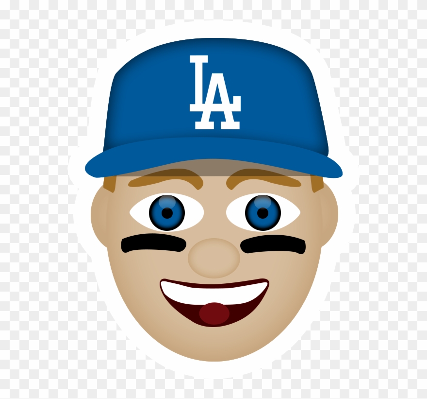 2 Jul - Dodgers Player Emoji Clipart