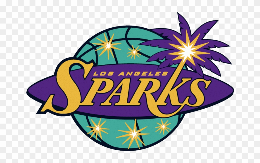 Wednesday's Game Starts At - Los Angeles Sparks Logo Clipart