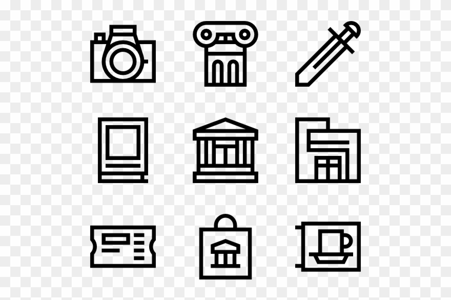 Museum - Museum Icon Clipart