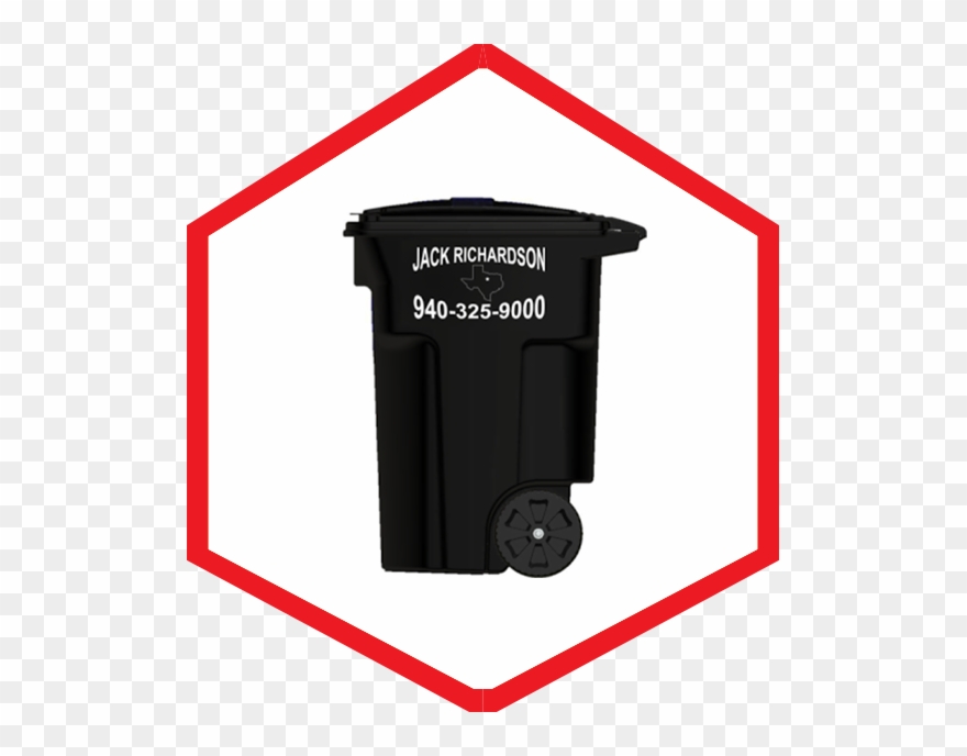 96 Gallon Toter* - Icon Hexagon Png Clipart