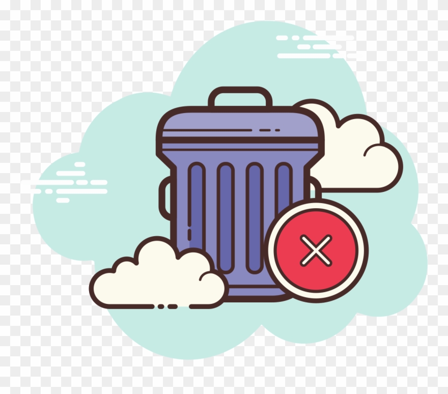 Delete Trash Icon - Icon Clipart