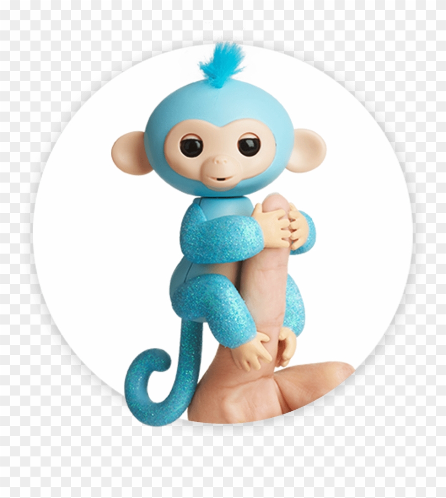 Fingerlings Monkey Glitter Amelia - Fingerlings Amelia Clipart