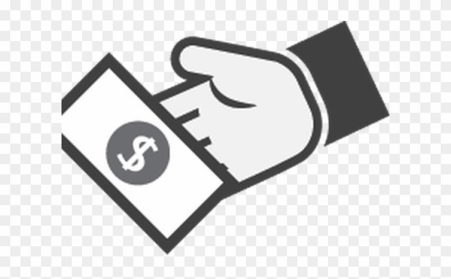 Logo Clipart Money - Money Hands Clip Art - Png Download