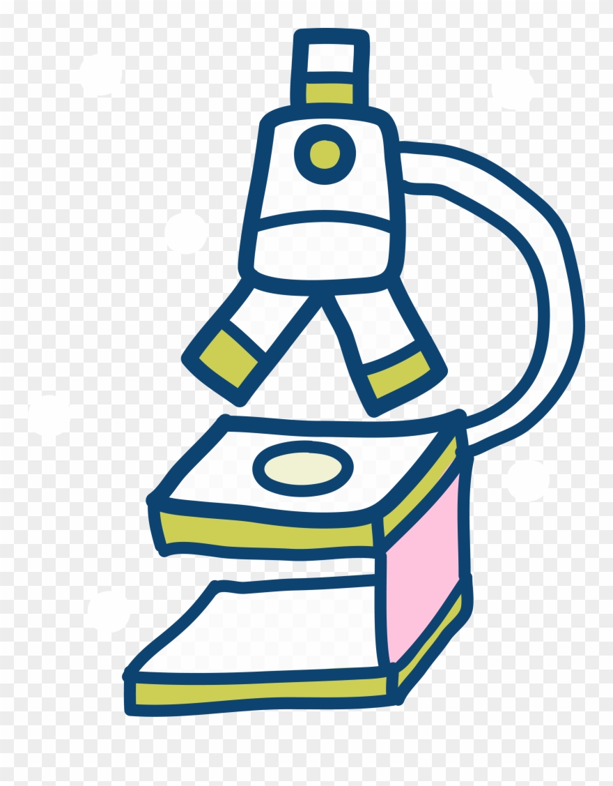 Banner Stock Clip Art Cartoon Hand Transprent Png Free - Microscope Cartoon Drawing Transparent Png