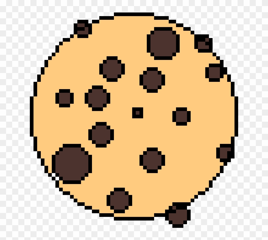 Cookie - Pixel Art Circle Clipart