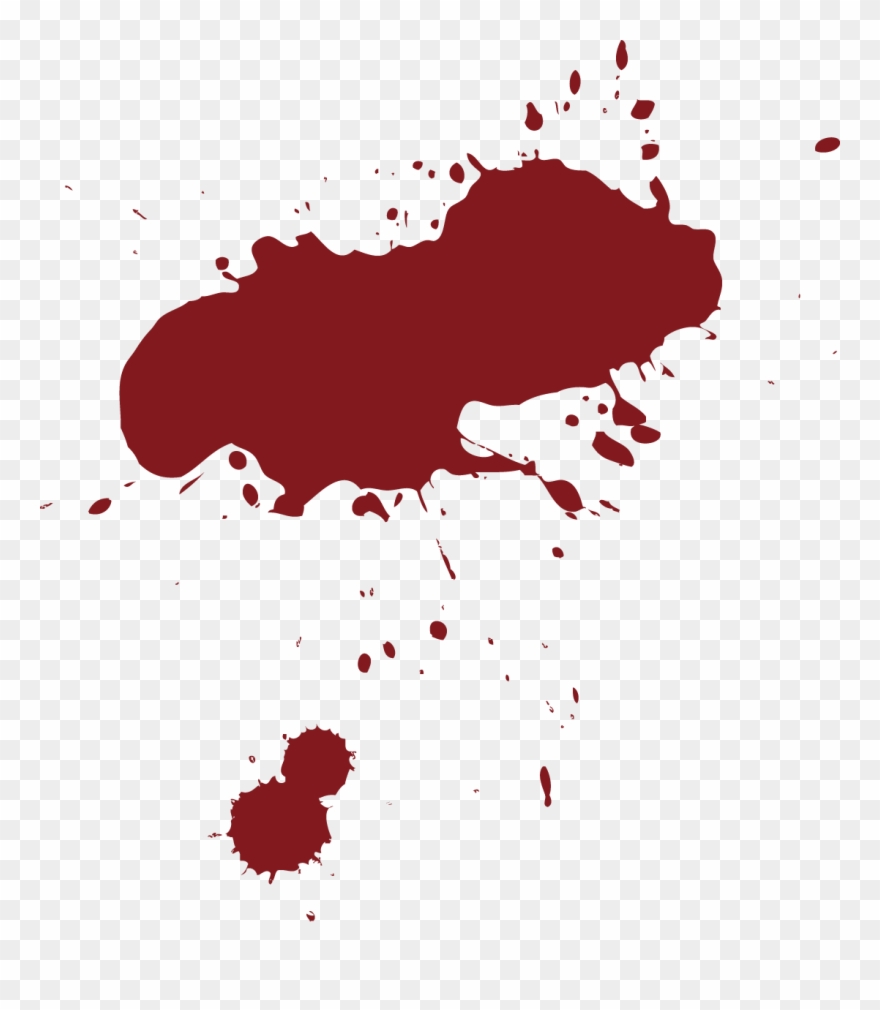 Free Library Clip Art Bloodstain Transprent - Blood Stains Png Transparent Png