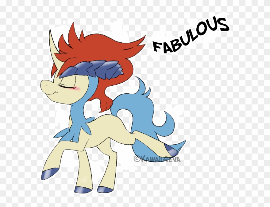 Fabulous Keldeo - Photograph Clipart