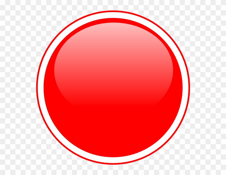 Red Circle Button Png Clipart