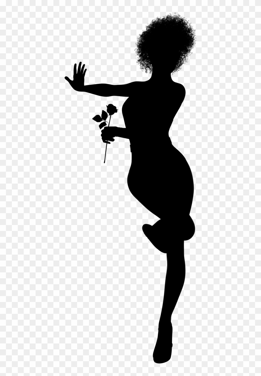 Silhueta De Mulher Png Clipart